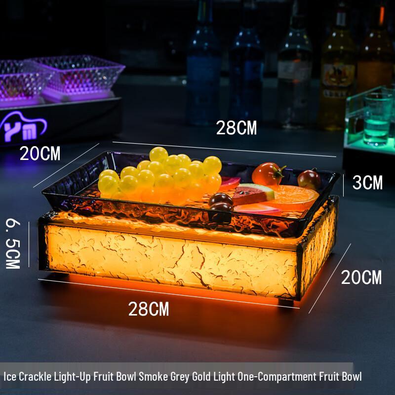 Rechargeable LED Luminous Serving Tray