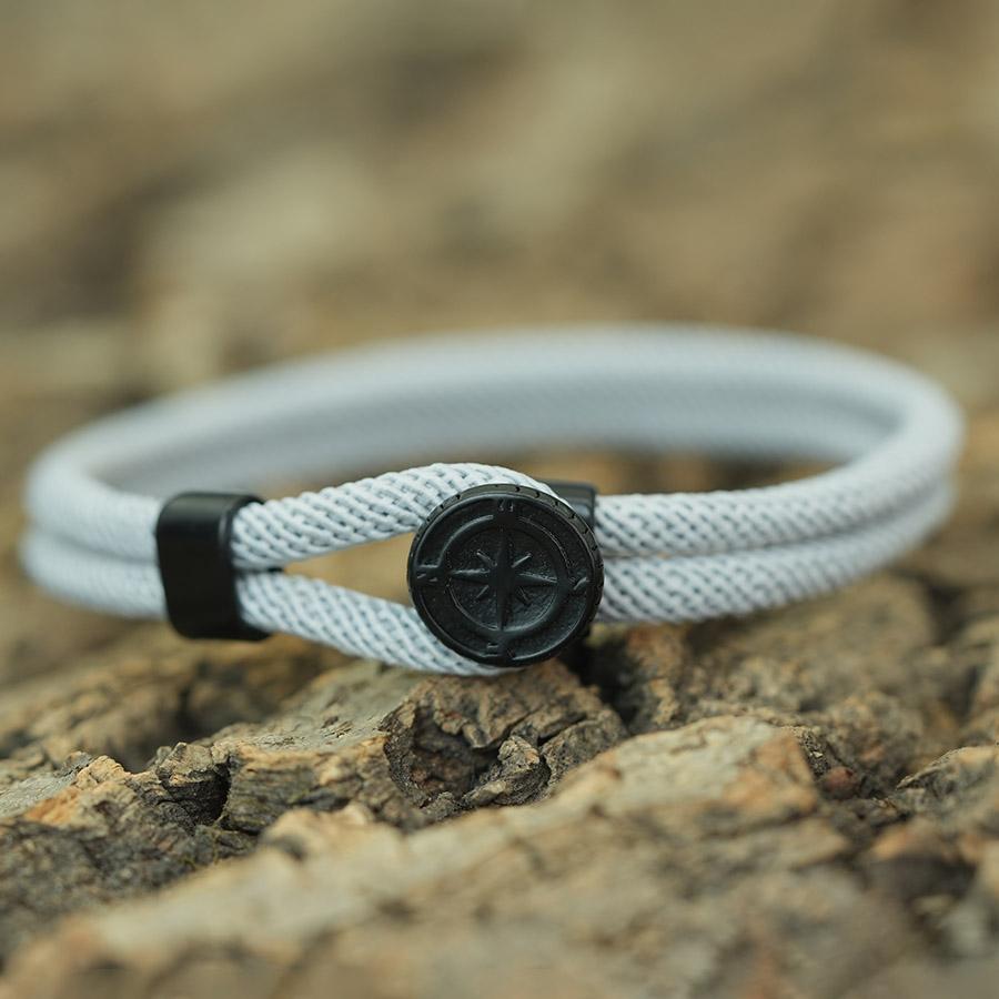 Classic Double Layer Milan Rope Bracelet Men Handweaven Black Clasp Wrap Chain Wristband Homme Outdoor Riding Casual Accessories