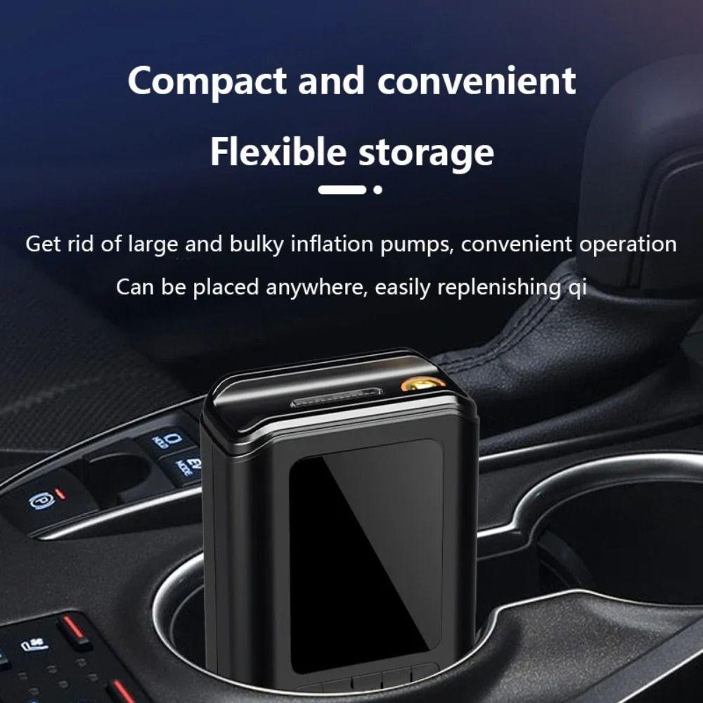 USB Rechargeable Electric Air Pump Wireless Motorcycle Air Inflator Portable Car Air Pump