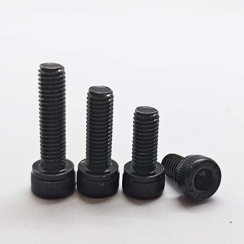 Black Zinc Plated 304 Stainless Steel Hex Socket Head Cap Screws DIN912 M3/M4/M5