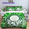 Palmeiras FC Pattern Bedding Home Decoration Birthday & Festival Gift (1 * duvet cover + 2 * pillowcase, without core)
