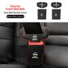 Anti Scratch Car Seat Belt Clip Protector Seatbelt Buckle Lock Cover For Opel Antara Zafira Meriva Mokka Grandland Ampera Vivaro