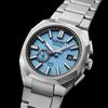 Seiko 100 Meters Waterproof Solar Movement Titanium Strap 41.2mm Men's Watch Blue Dial SSJ027J1