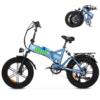 E Bike 20 Fat Tire Off Road Electric Bike 25km/h 250W for EU Brushless Motor 15AH 35-50KM Folding Bike City Fahrrad