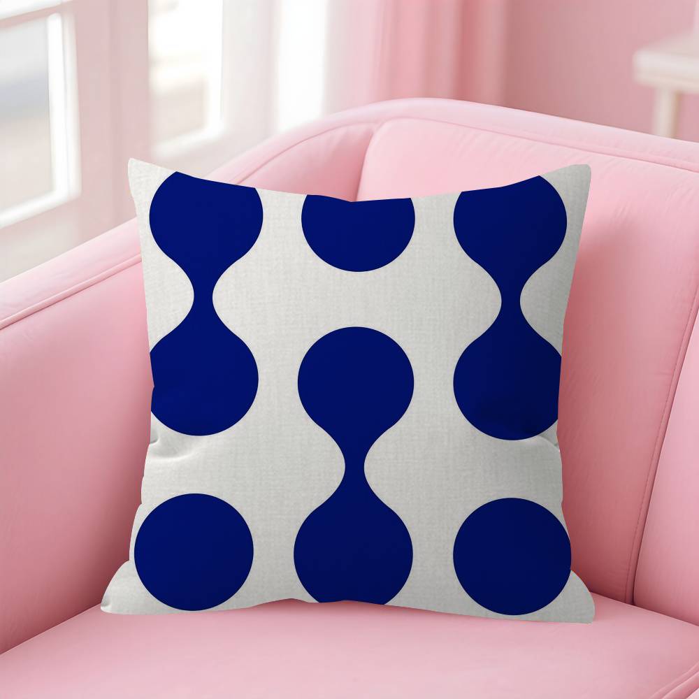 abstract Bauhausstyle  Cushion Cover Inches Farmhouse Decor Home Throw Pillow Covers for Couch Decorations