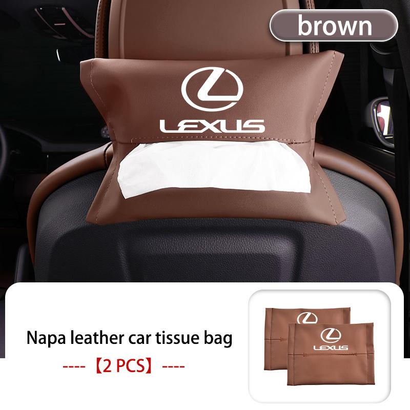 For Lexus Car Tissue Box Car Sun Visor Tissue Box Holder Car Accessories CT ES GS NX IS250 RX350 IS200 LX570 UX250h CT200hDP9 