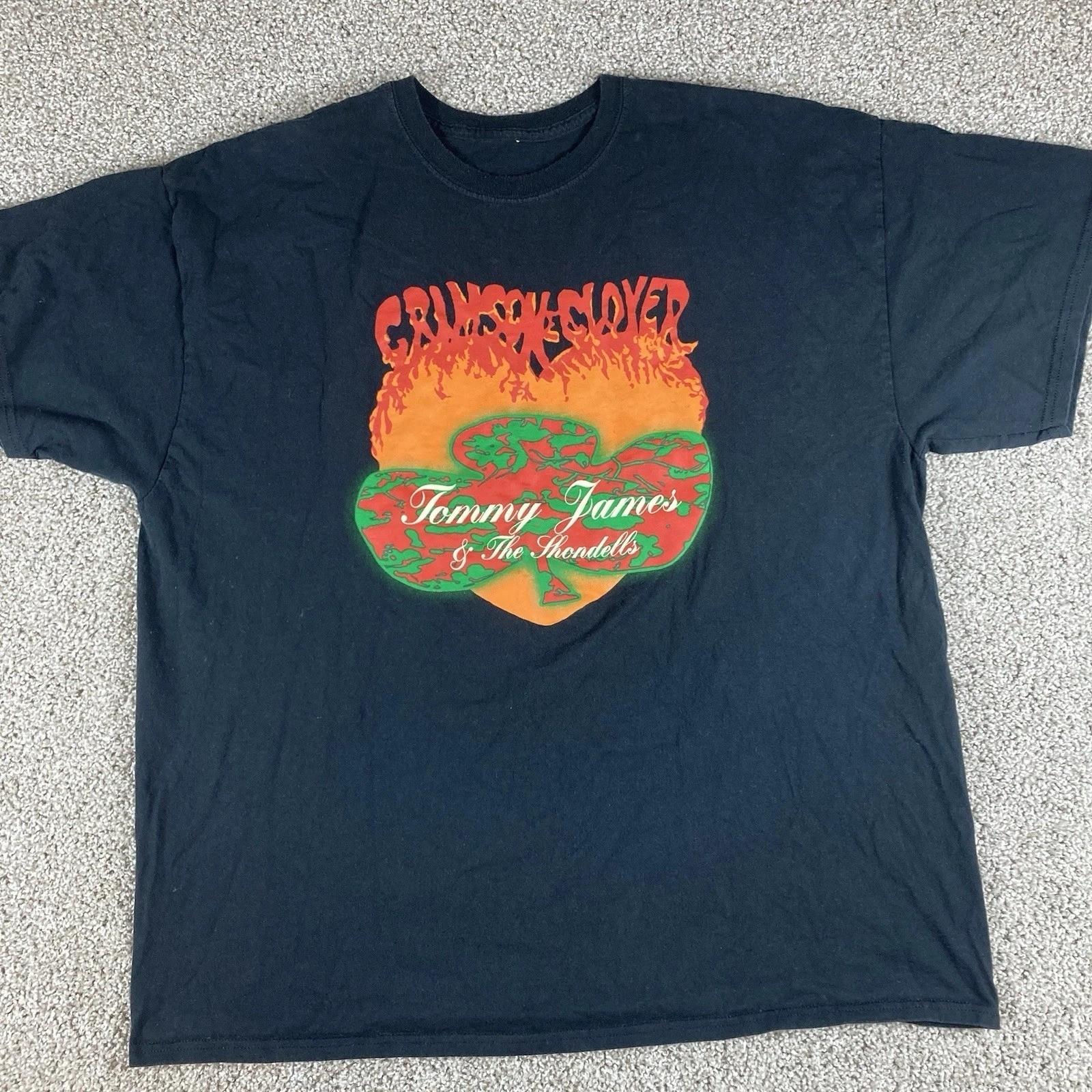 

Crimson & Clover Tommy James & The Shondells Short Sleeve T Shirt BL1844 2XL