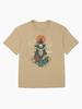 Sons of the Forest Perun and the Sacred Deer: A Mystical Slavic Tribute Oversized Unisex T-Shirt