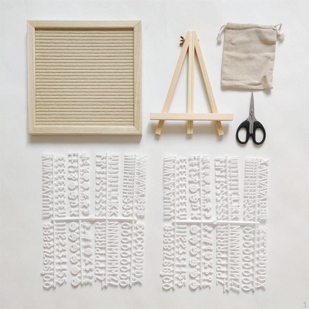 10" X Desk Display Board with Stand for Events And Gatherings