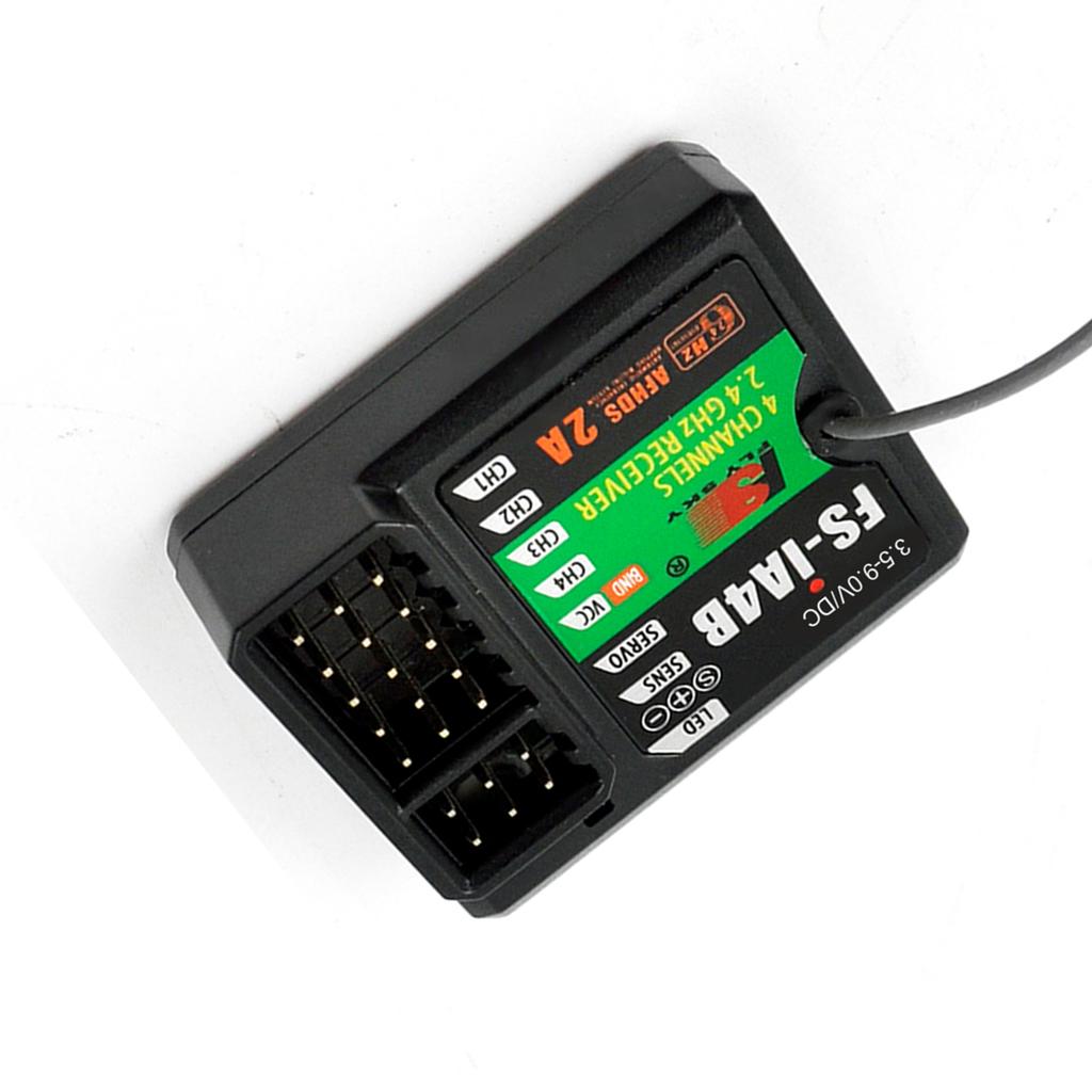 FS-iA4B RC Car Boat Receiver 2.4GHz 4CH 3.5-9.0V for FS-I10 FS-I6 FS-GT2F FS-GT2G FS-IT4S FS-I6S System Remote Controller