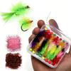 200CM Fly Fishing Lure Tying Thread Bass Trout Fly Bait Hook Tying Tinsel Line Spool Fly Tying Material Fishing Accessories