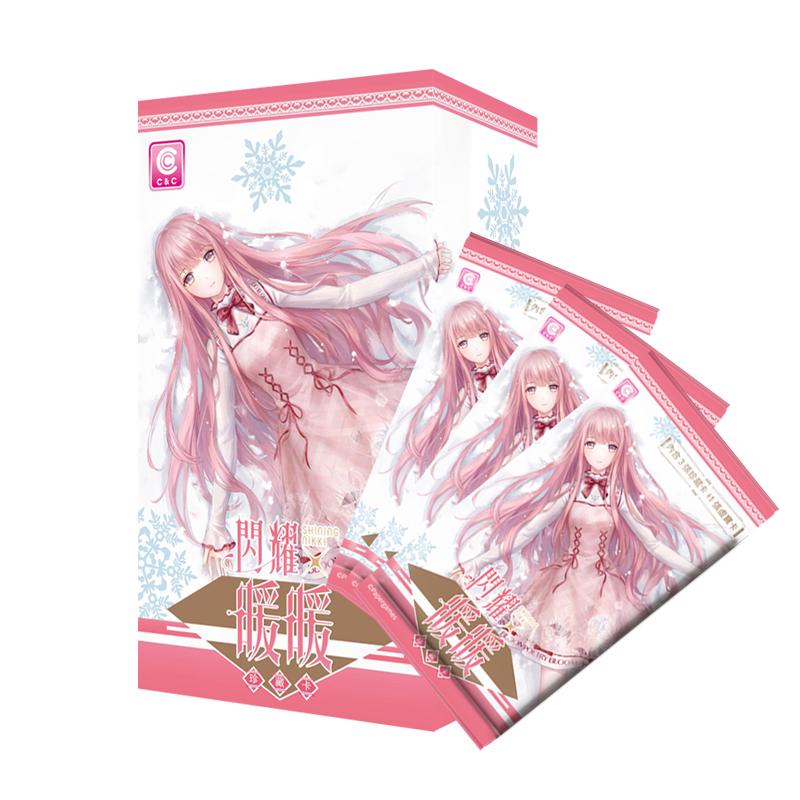 KAYOU Echte Shining Nikki Karte Sternenmeer Glanz Serie Funkelndes Pack Niedliche Mädchen Anime Peripherie Sammlung Karten Spielzeug Geschenke