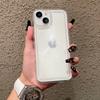 iPhone18 Shock-absorbing Airbag Mobile Phone Case for Apple 17/16 ProMax Transparent Anti-drop Protective Case