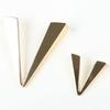 Triangle V - Style Cabinet/Drawer Pulls | Gold Modern Nordic Minimalist Handles