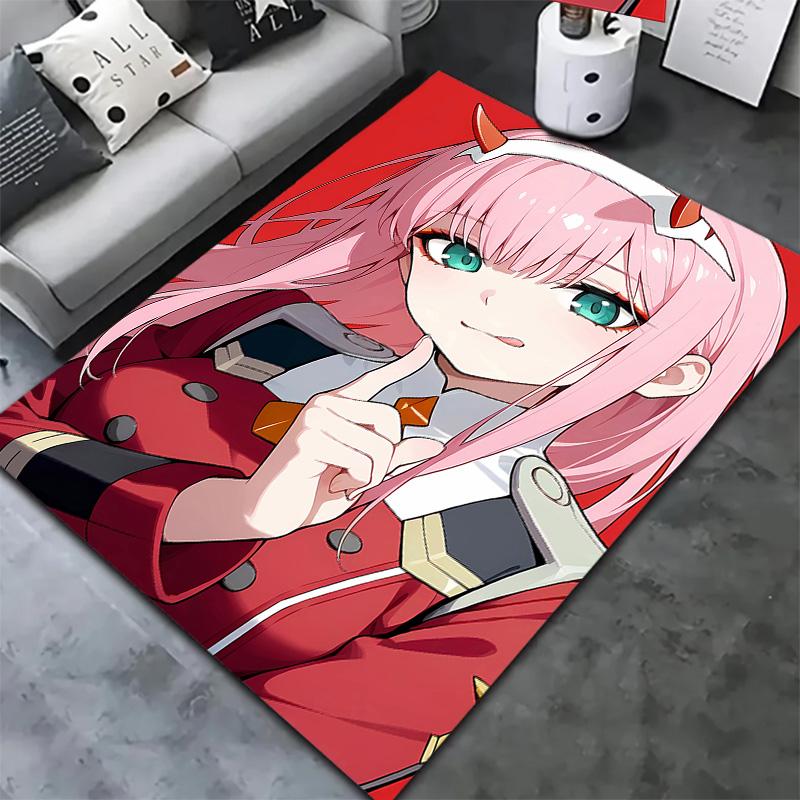Franxx Carpet Rug For Living Room Bedroom Home Sofa Decoration Kids Play Nonslip Floor Mat