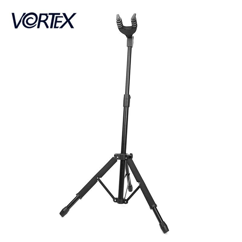VORTEX Self-Locking Vertical Guitar/Bass Stand - Universal Fit for Acoustic, Electric, and Wooden Guitars.