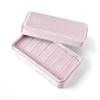 Rectangle Velvet Jewelry Box With Lid Premium Earrings Ring Storage Box Portable Jewelry Display Gift Case Custom Logo