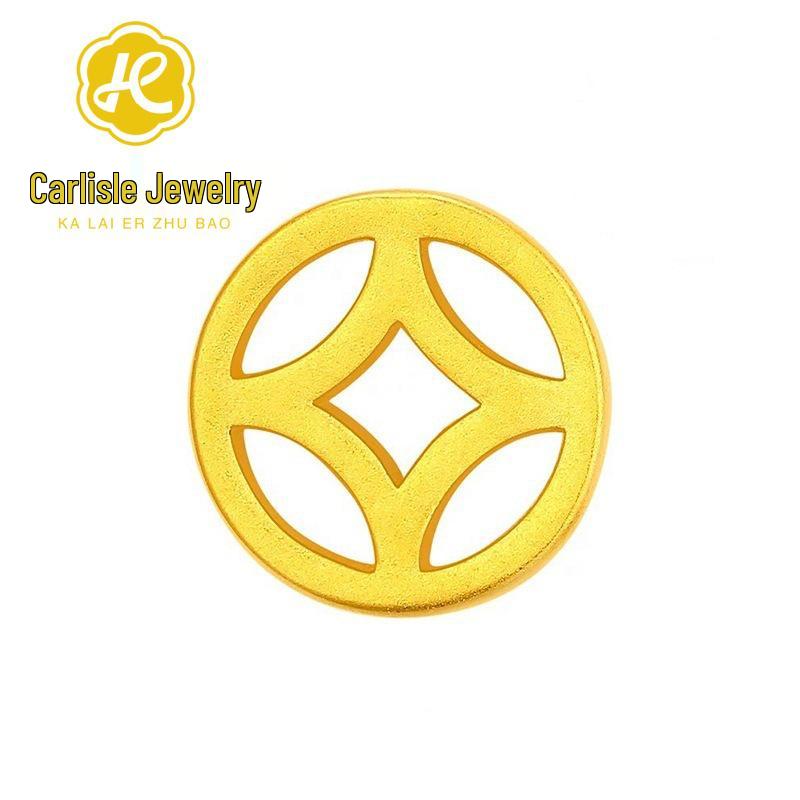 3D Pure Gold Copper Coin Bead Bracelet - Hot Selling Copper Coin