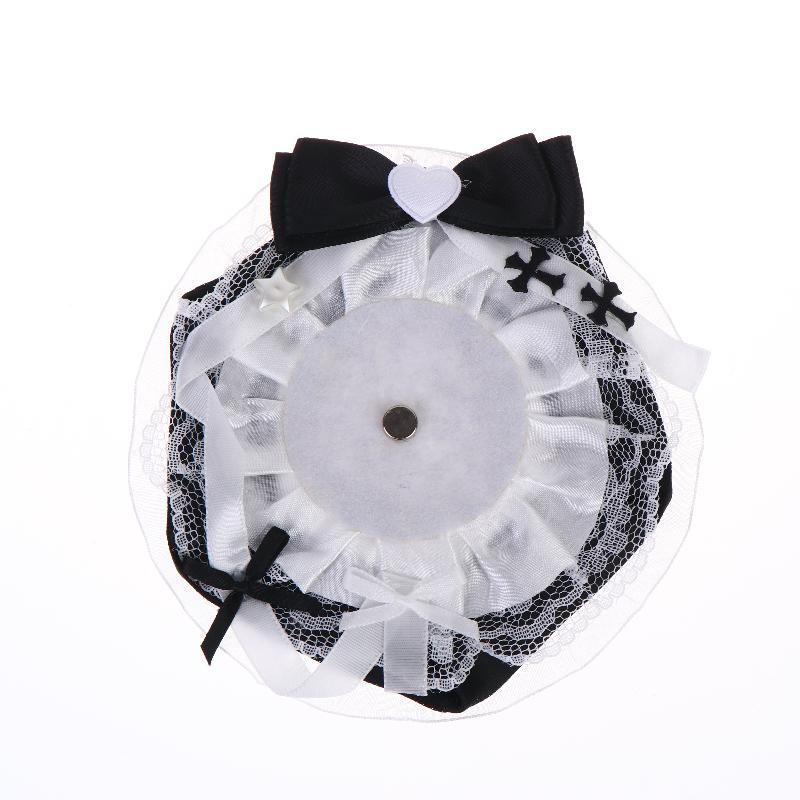Süßer Lolita-Abzeichen-Displayhalter für Ita-Tasche Anime Handgemachtes Abzeichen Rosette Zubehör Dekoration