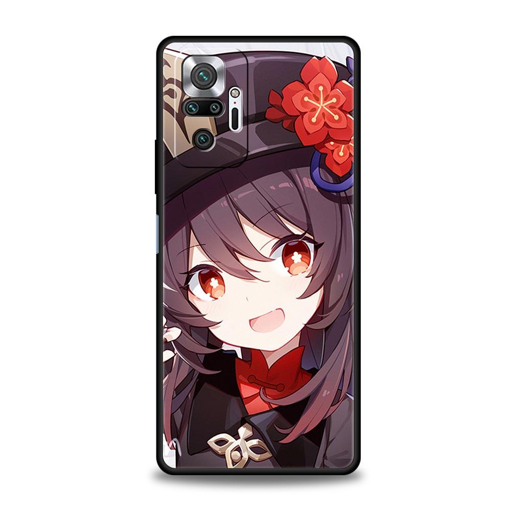 Genshin Impact Game Phone Case For Xiaomi Redmi Note 12 11 10 Pro Plus 10S 9S 9 9T 8T 9C 9A 8 7 K40 Gaming Silicone Cover