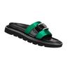 Pool Pillow Comfort Stylish Sandal Women's Black Green 1AA0SX