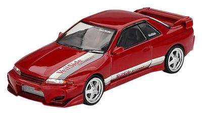 Sunrich MINI GT Scale Nissan Skyline R32 Veilside Combat Gem Red Finished Model 1/64 GT-R C-I (Right-Hand Drive) MGT00987-R