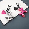 Balloon Dog Keychain - Original Dark Cool Girl and Couple Bag Pendant