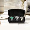 Travel Case for Watch with 3 Slots Rigid High-Quality Watch Storage Organizer Protective Box for Jewelry And Accessories