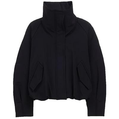 Women's Stand-Collar Bud Hem Puffer Jacket