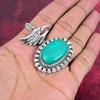 Arizona Türkis Edelstein Anhänger, 925 Sterling Silber Anhänger Schmuck, handgemachter antiker Schmuck Geschenk für Mutter