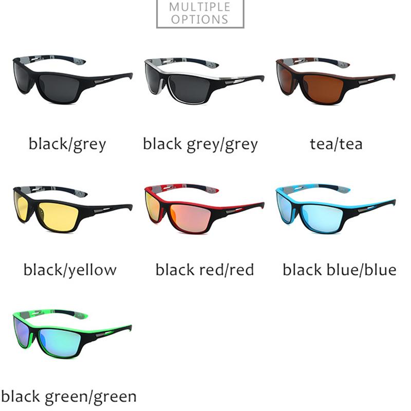 Sports Sunglasses Men's Polarized Colorful Film Glasses Dust Mirror Riding Mirror Sunglasses