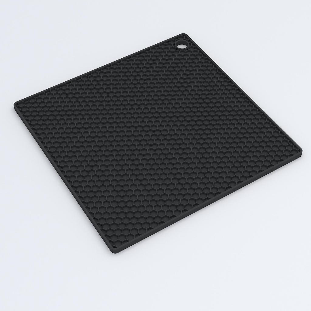 Silicone Heat-Resistant Non-Slip Kitchen Mat for Bowls and Plates