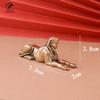 Solid Copper Egypt Sphinx Statue Small Ornaments Brass Guardian Statue Figurines Desktop Decorations Home Decor Accessories