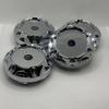 4Pcs/Set 68mm Fit 45mm Logo Car Vehicle Wheel Rim Center Hub Cap Cover No Logo Rim Hubcap Chrome ABS Plastic Car Wheels Parts