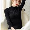 Women Sweater Autumn Winter Korean Style Round Neck Knitwear Pullover Long Sleeve Sweater Women's Slim