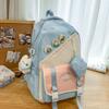 Children's Schoolbags Elementary School Girls Junior High School Students High School Students Color Block Boys Backpack