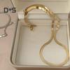Women Necklace Snake Bone Chain No Pendant Two Color Available Women Dating Daily Wear Banquet Work Party Neck Jewelry Holiday Gift