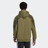 Adidas Future Icons Warm Comfortable Hooded Jacket Men Jacket Olive-Green H21553