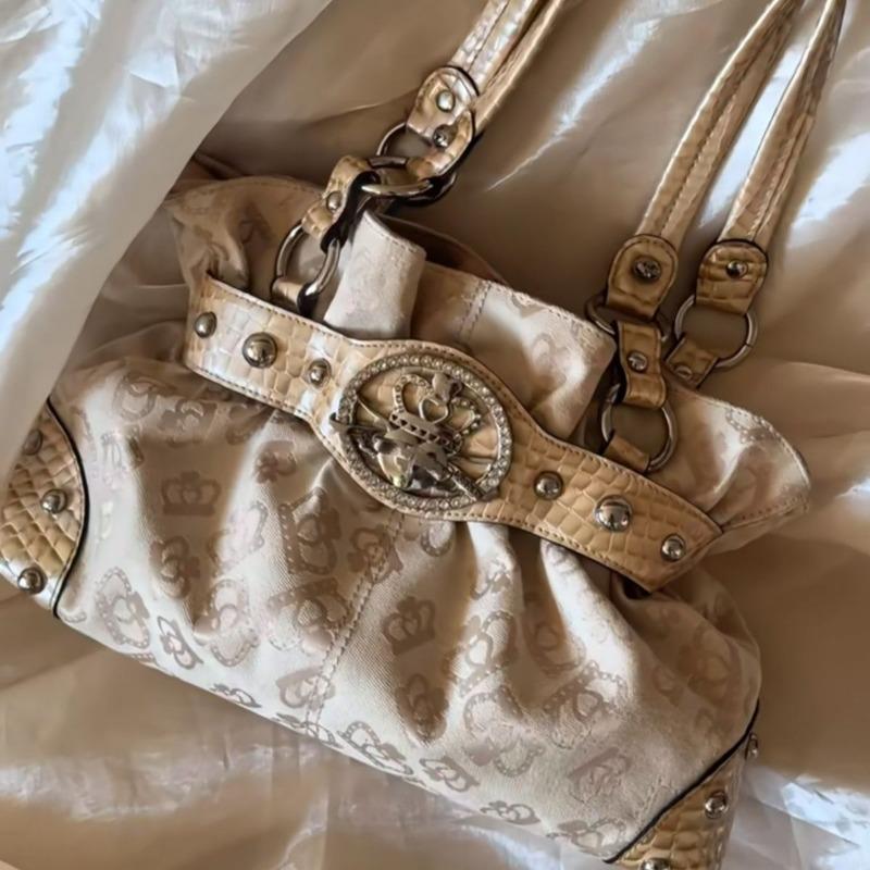 Ancient Sweet and Cool Style Millennium Spice Girls 2 Simple and Versatile Underarm Bag Large Capacity Commuter Bag