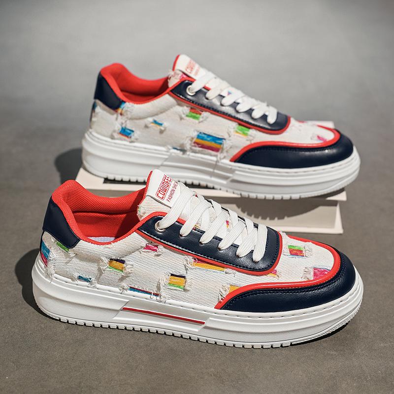 

2025 New Men s Sneakers, Soft-soled Casual Shock-absorbing Travel Unisex Durable Soft Sole Four Seasons Outdoor Board Shoes 44