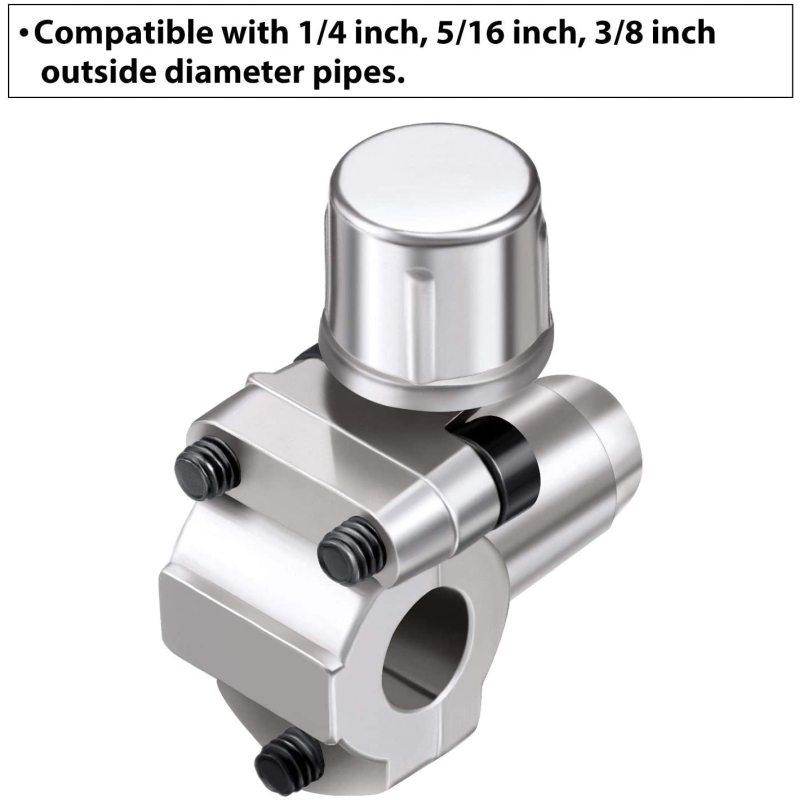 3 Stück Automobil Klimaanlagen Kältemittel Anstechhahn Ventil Kits U-Füllschlauch Kältemitteldose