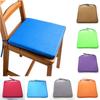 Univesal Candy Color Chair Cushion Soft Non-Slip Seat Cushion Back Pad Can Be Fixed On Chair Home Daily Decor Acces