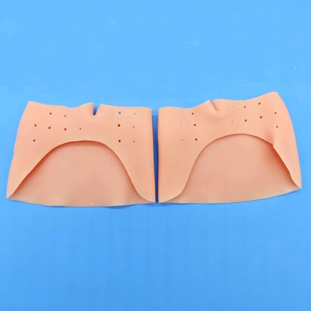 Silicone Toe Cap & Separator with Holes - Thick, Super Soft, Anti-Abrasion Cover