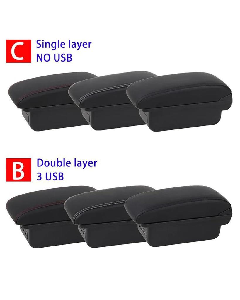 Car Armrest Aqua for Toyota 2011 2012 2013 2014 2015 2016 2017 2018 2019