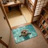 Απορροφητικό Οπτική Ψευδαίσθηση Πατάκι Εισόδου 3D Επίπεδο Χαλί Πόρτας Υπνοδωματίου Χαλί Μπάνιου Διακόσμηση Σπιτιού