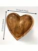 1pc Heart-Shaped Prayer Bowl With Cross And "Prayer Bowl" Engraved, Home Decor For Living Room, Prayer Room And Dining Table.