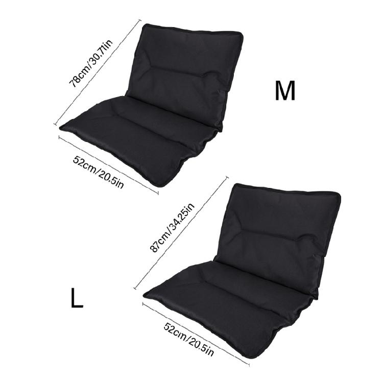 Portable Folding Cushion Seats  Camping Chair Pad Replacement Stadium Seats Pad Outdoor Chair Cotton Cushion Easy to Carry