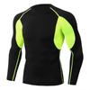 Men's Pro Quick-Dry Crew Neck Long Sleeve Tight-Fit Fitness T-Shirt
