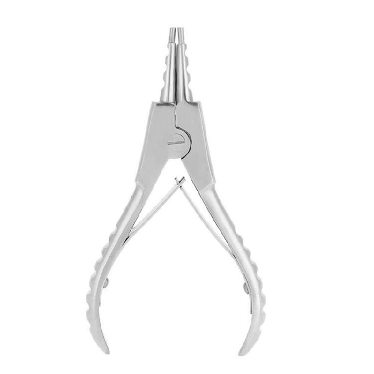 Stainless Steel Piercing Plier Jewelry Body Nose Ear Lip Rings Puncture Tool