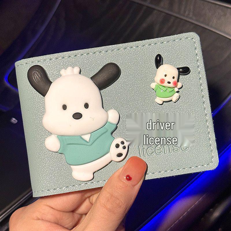 Pochacco Leather Card Holder & License Protector 2024